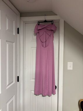 Free People Free Est Strapless Mauve Lavender Maxi Dress